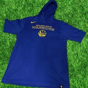 Nike Golden State Warriors Blue Hoodie